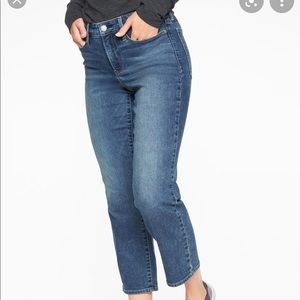 Athleta Sculptek Slim Straight Jean Lapis Wash
